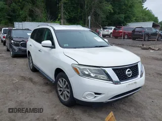 2013 Nissan Pathfinder Platinum with VIN 5N1AR2MM3DC678325, listed as a IAAI auction lot 42699635 with 145,344 mi miles and . Bid and sale history available at DreamBid. Image 1.