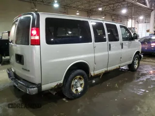 2006 Chevrolet Express Passenger with VIN 1GAHG35U161184548, listed as a Copart auction lot 83356414 with 164,196 mi miles and Clean title. Bid and sale history available at DreamBid. Image 3.