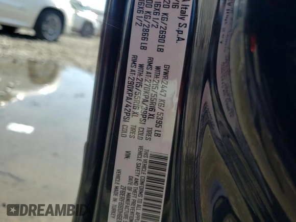 2017 Ram ProMaster City Cargo Tradesman SLT with VIN ZFBERFBB0H6E11846, listed as a Copart auction lot 70185354 with 119,302 mi miles and Clean Title. Bid and sale history available at DreamBid. Image 13.