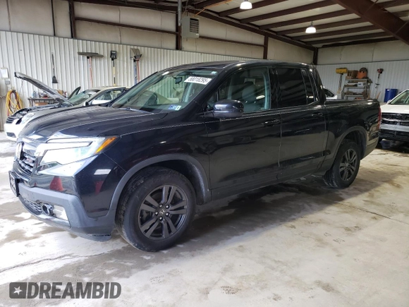 2019 Honda Ridgeline Sport z VIN 5FPYK3F16KB045731, wystawiony jako Copart lot #58018295 z przebiegiem 109 626 mil mil oraz Czysty tytuł • Clean title. Historia ofert i sprzedaży dostępna na DreamBid. Obrazek 1.
