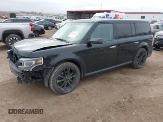 2017 Ford Flex Limited with VIN 2FMHK6D85HBA02266, listed as a IAAI auction lot 41236164 with 165,604 mi miles. Bid and sale history available at carsss.com. Image 18.