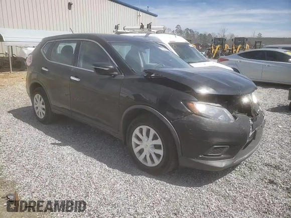 2015 Nissan Rogue S with VIN KNMAT2MV0FP524942, listed as a Copart auction lot 49583595 with 95,133 mi miles and Salvage Title. Bid and sale history available at DreamBid. Image 12.