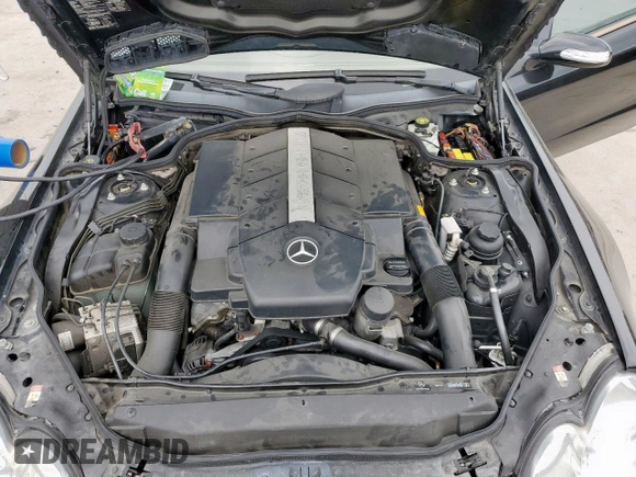 2004 Mercedes-Benz SL 500 with VIN WDBSK75F54F069695, listed as a Copart auction lot 57407635 with Not provided miles and Salvage title. Bid and sale history available at DreamBid. Image 11.