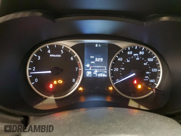 2020 Nissan Versa S with VIN 3N1CN8DV1LL905781, listed as a Copart auction lot 52971995 with 71,058 mi miles and Salvage Title. Bid and sale history available at DreamBid. Image 9.
