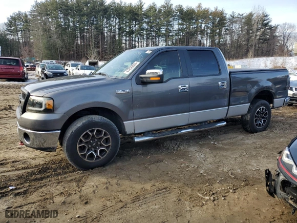 2008 Ford F-150 XLT with VIN 1FTPW14528FA05556, listed as a Copart auction lot 47856065 with 159,665 mi miles and Clean Title. Bid and sale history available at carsss.com. Image 1.