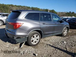 2016 Honda Pilot LX with VIN 5FNYF5H15GB026763, listed as a Copart auction lot 46741935 with 158,342 mi miles and Salvage Title. Bid and sale history available at DreamBid. Image 3.