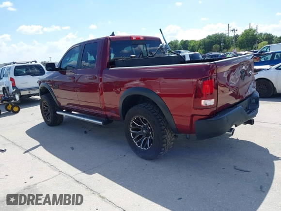 2019 Ram 1500 Classic Warlock with VIN 1C6RR6GT3KS671077, listed as a IAAI auction lot 41913575 with 42,837 mi miles. Bid and sale history available at carsss.com. Image 14.