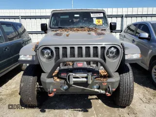 2019 Jeep Wrangler Unlimited Rubicon с VIN 1C4HJXFG8KW615070, выставлен на аукционе Copart как лот 53655795 с пробегом 67 407 миль миль и Списание • Salvage title. История ставок и продаж доступна на DreamBid. Изображение 5.