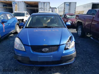 2009 Kia Rio SX with VIN KNADE223796508737, listed as a Copart auction lot 50266225 with 196,590 mi miles and Salvage Title. Bid and sale history available at carsss.com. Image 5.