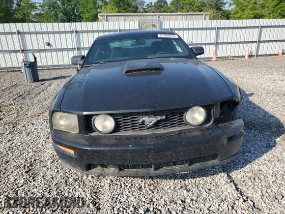 2008 Ford Mustang GT Deluxe with VIN 1ZVHT82H585171950, listed as a Copart auction lot 51599375 with 129,896 mi miles and Salvage Title. Bid and sale history available at carsss.com. Image 5.