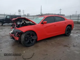 2017 Dodge Charger R/T with VIN 2C3CDXCT6HH583539, listed as a Copart auction lot 86852654 with 51,732 mi miles and Salvage Title. Bid and sale history available at DreamBid. Image 1.