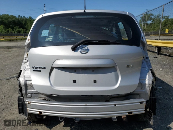 2017 Nissan Note S Plus with VIN 3N1CE2CP3HL364806, listed as a Copart auction lot 57310365 with 85,213 mi miles and Clean title. Bid and sale history available at DreamBid. Image 6.