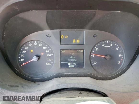 2021 Mercedes-Benz Sprinter Cargo Cargo with VIN W1Y40BHY6MT050196, listed as a Copart auction lot 85394564 with 78,894 mi miles and Clean Title. Bid and sale history available at DreamBid. Image 9.