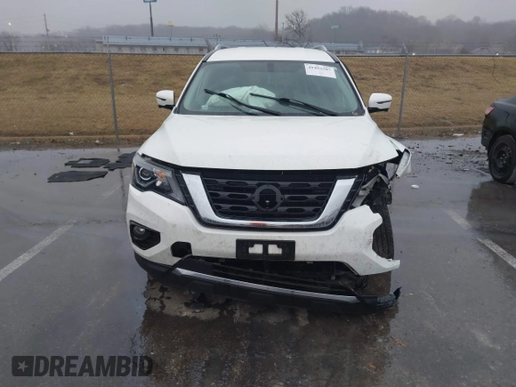 2020 Nissan Pathfinder SL with VIN 5N1DR2CN3LC602223, listed as a IAAI auction lot 41493587 with 120,144 mi miles. Bid and sale history available at carsss.com. Image 13.