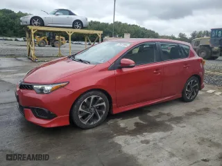 2017 Toyota Corolla iM with VIN JTNKARJE6HJ540877, listed as a Copart auction lot 73573084 with 53,596 mi miles and Salvage Title. Bid and sale history available at carsss.com. Image 1.