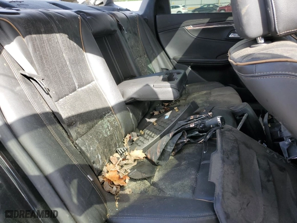 2014 Chevrolet Impala LTZ with VIN 1G1155S34EU121021, listed as a Copart auction lot 51492225 with 0 mi miles and Salvage Title. Bid and sale history available at carsss.com. Image 10.