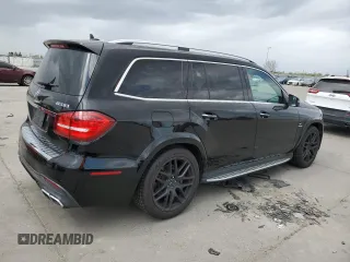 2017 Mercedes-Benz GLS 63 AMG with VIN 4JGDF7FE0HA773161, listed as a Copart auction lot 50959745 with 72,684 mi miles and Salvage Title. Bid and sale history available at DreamBid. Image 3.