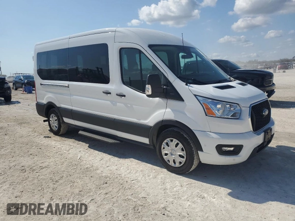 2021 Ford Transit Passenger XL with VIN 1FBAX2C8XMKA49587, listed as a Copart auction lot 43830515 with 78,815 mi miles and Clean Title. Bid and sale history available at DreamBid. Image 4.