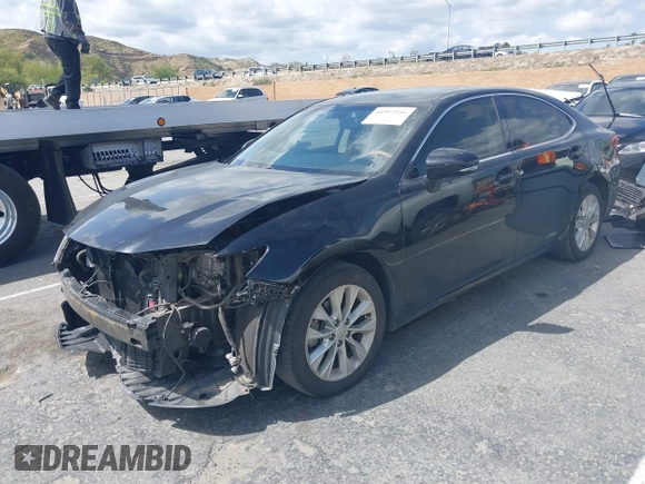 2014 Lexus ES 300h Hybrid with VIN JTHBW1GG6E2066319, listed as a IAAI auction lot 41912516 with 93,420 mi miles. Bid and sale history available at carsss.com. Image 2.