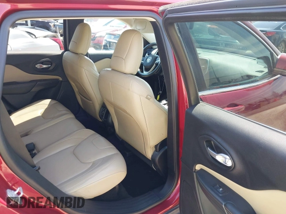 2016 Jeep Cherokee Limited with VIN 1C4PJLDB7GW146458, listed as a IAAI auction lot 42000075 with 91,291 mi miles and . Bid and sale history available at DreamBid. Image 8.