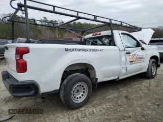 2020 Chevrolet Silverado 1500 Work Truck with VIN 3GCNWAEH9LG211402, listed as a Copart auction lot 83461904 with Not Provided miles and Salvage Title. Bid and sale history available at DreamBid. Image 3.