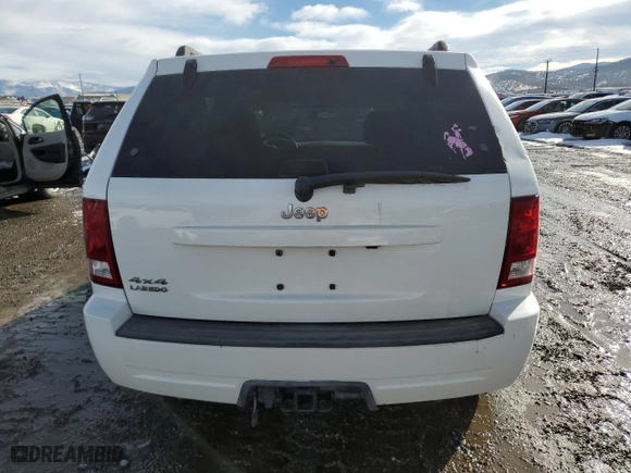 2006 Jeep Grand Cherokee Laredo with VIN 1J4GR48KX6C304598, listed as a Copart auction lot 46538615 with 123,889 mi miles and Clean Title. Bid and sale history available at carsss.com. Image 6.