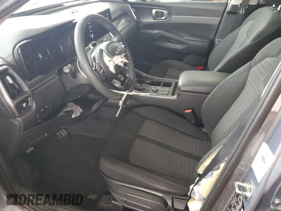 2023 Kia Sorento LX with VIN 5XYRGDLCXPG179412, listed as a Copart auction lot 61254105 with 57,545 mi miles and Clean title. Bid and sale history available at DreamBid. Image 7.