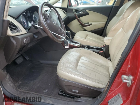 2014 Buick Verano Group z VIN 1G4PS5SK0E4114404, wystawiony jako Copart lot #56938335 z przebiegiem 165 797 mil mil oraz Czysty tytuł • Clean title. Historia ofert i sprzedaży dostępna na DreamBid. Obrazek 7.