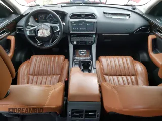 2018 Jaguar F-Pace 30t Portfolio with VIN SADCN2GX3JA288772, listed as a Copart auction lot 73749634 with 72,754 mi miles and Salvage title. Bid and sale history available at DreamBid. Image 8.