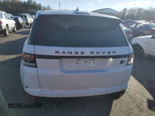 2016 Land Rover Range Rover Sport SVR with VIN SALWZ2EF2GA557465, listed as a Copart auction lot 78547734 with 45,756 mi miles and Salvage title. Bid and sale history available at DreamBid. Image 6.