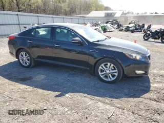2013 Kia Optima EX z VIN 5XXGN4A71DG197381, wystawiony jako Copart lot #53619615 z przebiegiem 100 873 mil mil oraz Szkoda całkowita • Salvage title. Historia ofert i sprzedaży dostępna na DreamBid. Obrazek 4.