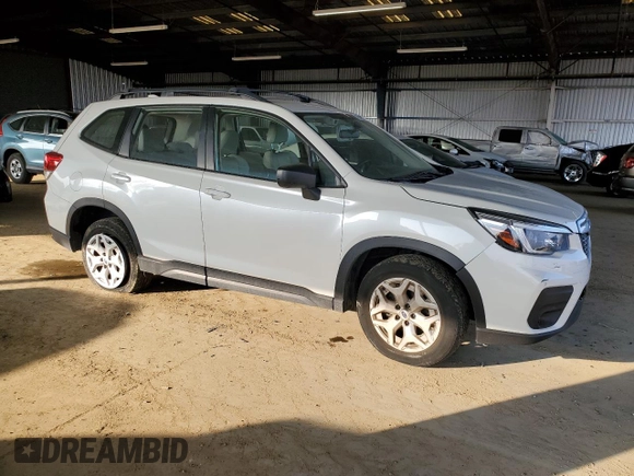 2021 Subaru Forester with VIN JF2SKADC4MH491842, listed as a Copart auction lot 43140785 with 11,265 mi miles and Salvage Title. Bid and sale history available at carsss.com. Image 4.