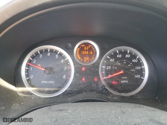 2012 Nissan Sentra 2.0 SR with VIN 3N1AB6AP8CL765299, listed as a Copart auction lot 50106265 with 135,616 mi miles and Salvage Title. Bid and sale history available at carsss.com. Image 9.