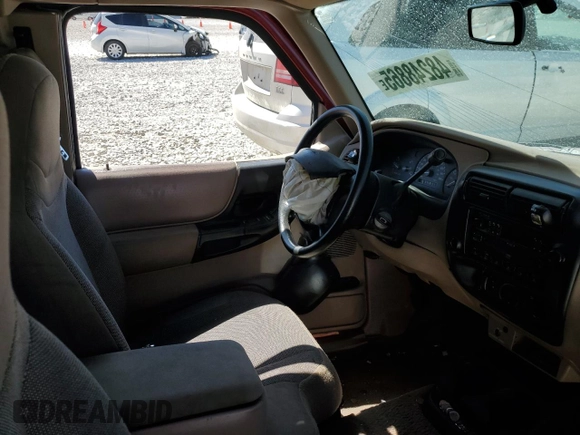 2000 Ford Ranger XL with VIN 1FTYR14V6YPA45161, listed as a Copart auction lot 48248865 with 107,768 mi miles and Salvage Title. Bid and sale history available at DreamBid. Image 7.
