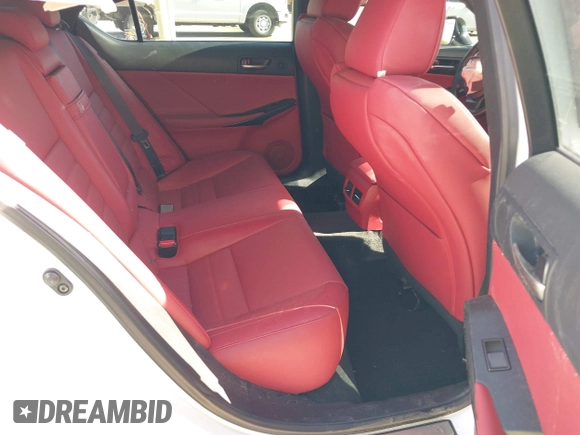 2022 Lexus IS 350 F Sport with VIN JTHGZ1E26N5023327, listed as a IAAI auction lot 42286717 with 32,098 mi miles and . Bid and sale history available at DreamBid. Image 8.
