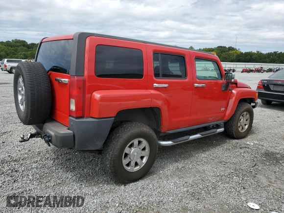 2006 Hummer H3 with VIN 5GTDN136068260233, listed as a Copart auction lot 70029684 with 252,222 mi miles and Salvage Title. Bid and sale history available at carsss.com. Image 3.
