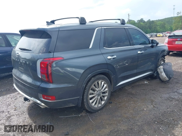 2020 Hyundai Palisade Limited z VIN KM8R54HE6LU144273, wystawiony jako IAAI lot #42113740 z przebiegiem 80 528 mil mil oraz . Historia ofert i sprzedaży dostępna na DreamBid. Obrazek 4.