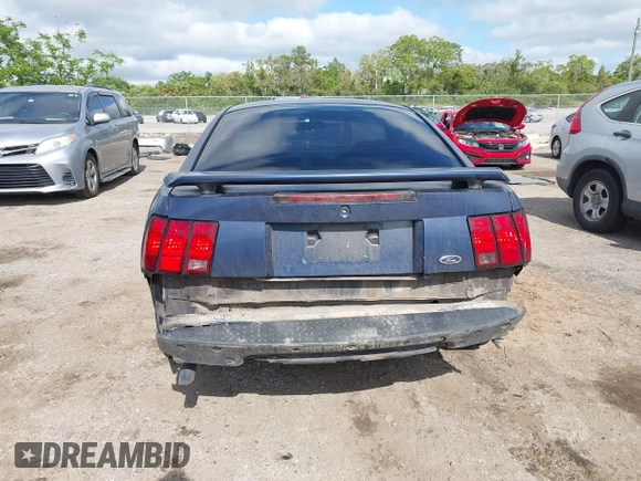 2002 Ford Mustang Standard with VIN 1FAFP40452F150630, listed as a IAAI auction lot 41987802 with 236,866 mi miles. Bid and sale history available at carsss.com. Image 17.
