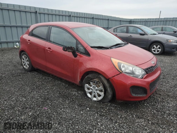2015 Kia Rio LX with VIN KNADM5A34F6519485, listed as a Copart auction lot 79102184 with 109,982 mi miles and Clean Title. Bid and sale history available at carsss.com. Image 4.
