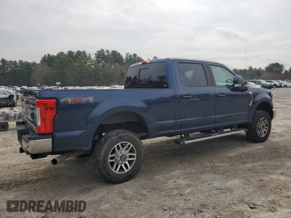 2019 Ford Super Duty F-250 SRW XL with VIN 1FT7W2B69KEG34472, listed as a Copart auction lot 53126035 with 99,948 mi miles and Salvage Title. Bid and sale history available at carsss.com. Image 3.