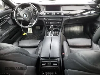2015 BMW 7 Series 750Li with VIN WBAYE8C5XFD781554, listed as a Copart auction lot 80150903 with 60,919 mi miles and . Bid and sale history available at DreamBid. Image 8.
