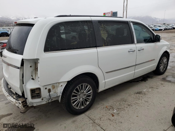 2014 Chrysler Town & Country Touring-L 30th Anniversary with VIN 2C4RC1CG2ER329499, listed as a Copart auction lot 47308175 with 127,774 mi miles and Salvage Title. Bid and sale history available at carsss.com. Image 3.