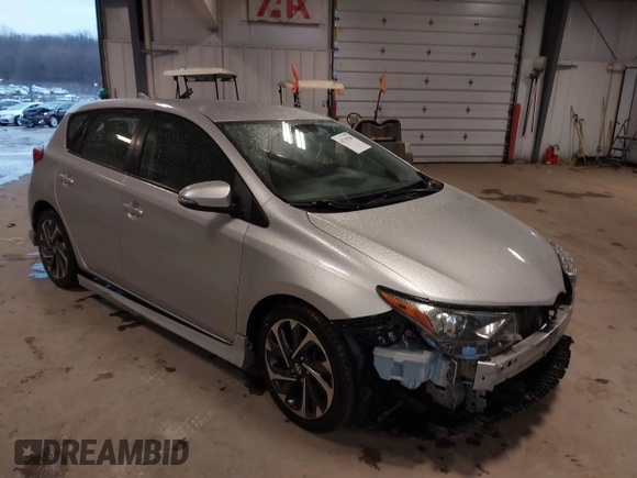 2016 Scion iM with VIN JTNKARJE7GJ519342, listed as a IAAI auction lot 41719786 with 94,191 mi miles. Bid and sale history available at carsss.com. Image 1.