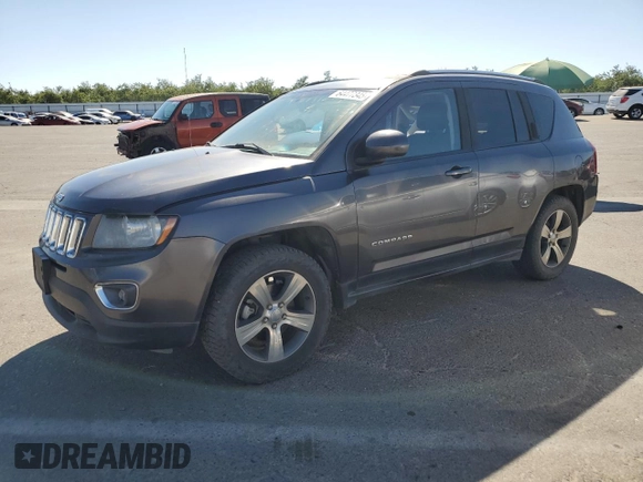 2016 Jeep Compass High Altitude с VIN 1C4NJDEB5GD697172, выставлен на аукционе Copart как лот 64477345 с пробегом 85 475 миль миль и Списание • Salvage title. История ставок и продаж доступна на DreamBid. Изображение 1.