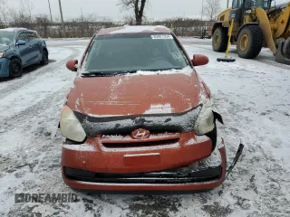 2008 Hyundai Accent Man L with VIN KMHCN35C48U087324, listed as a Copart auction lot 85001354 with 167,667 mi miles and Salvage Title. Bid and sale history available at carsss.com. Image 5.