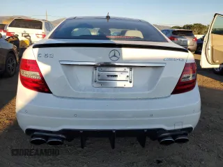 2015 Mercedes-Benz C-Class C 63 AMG with VIN WDDGJ7HB2FG367790, listed as a Copart auction lot 42777815 with 89,816 mi miles and Salvage Title. Bid and sale history available at carsss.com. Image 6.