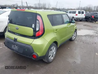 2015 Kia Soul with VIN KNDJN2A20F7750659, listed as a IAAI auction lot 42000673 with 83,657 mi miles and . Bid and sale history available at DreamBid. Image 4.