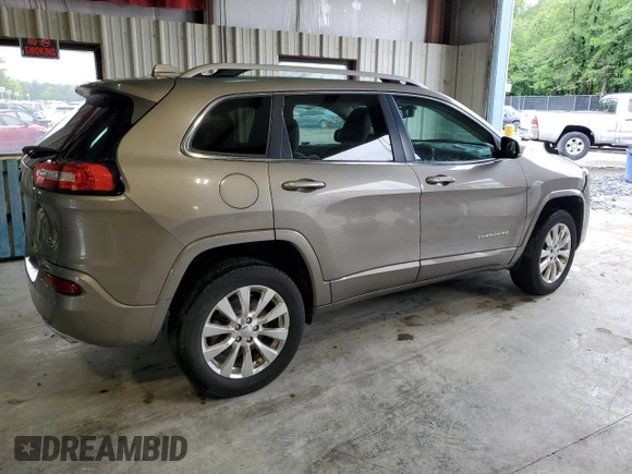 2017 Jeep Cherokee Overland z VIN 1C4PJMJS7HW525455, wystawiony jako Copart lot #61382445 z przebiegiem 83 499 mil mil oraz Szkoda całkowita • Salvage title. Historia ofert i sprzedaży dostępna na DreamBid. Obrazek 3.
