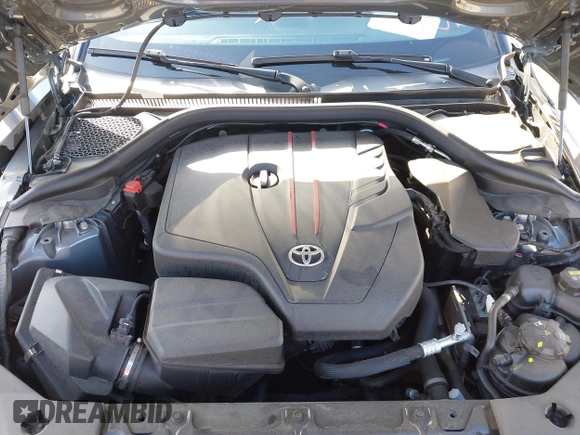 2021 Toyota Supra 2.0 with VIN WZ1DB2C01MW041227, listed as a IAAI auction lot 41011310 with 17,840 mi miles and . Bid and sale history available at DreamBid. Image 10.