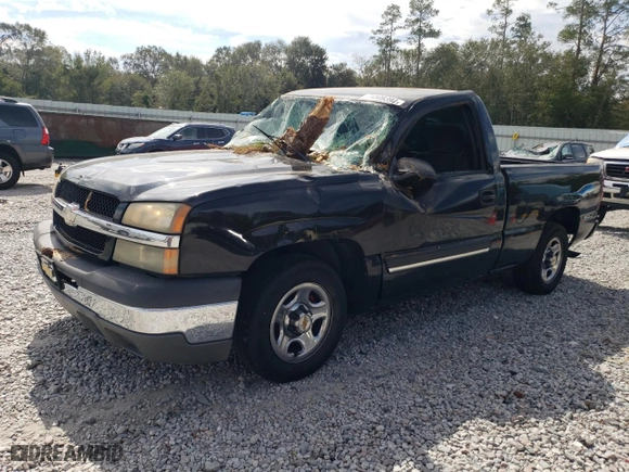 2004 Chevrolet Silverado 1500 LS with VIN 1GCEC14V64Z278346, listed as a Copart auction lot 74509394 with 0 mi miles and Salvage Title. Bid and sale history available at carsss.com. Image 1.